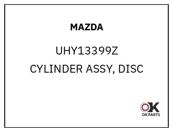 MAZDA UHY13399Z CYLINDER ASSY, DISC