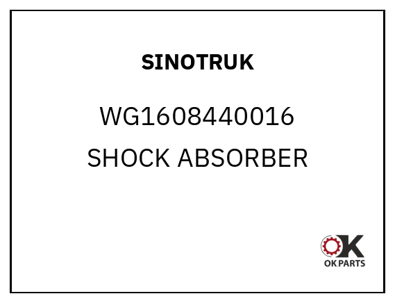 SINOTRUK WG1608440016 SHOCK ABSORBER