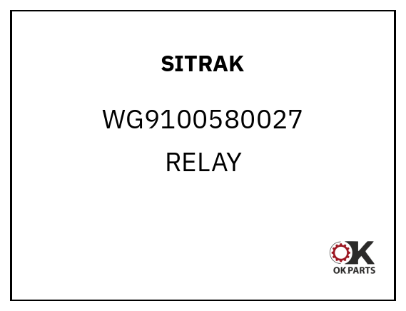 SITRAK WG9100580027 RELAY