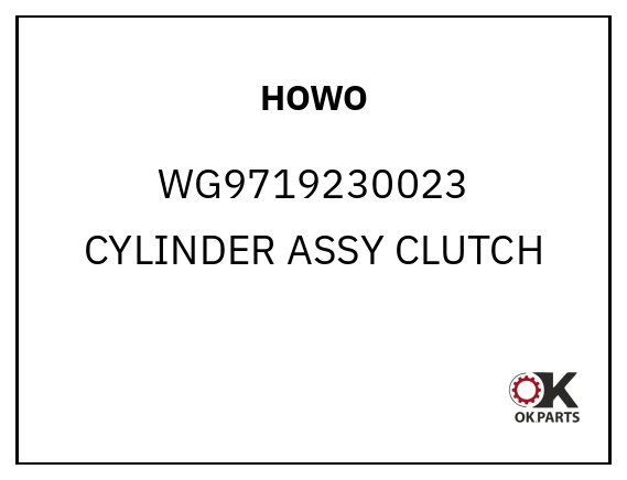 HOWO WG9719230023 CYLINDER ASSY CLUTCH