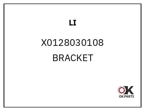 LI X0128030108 BRACKET