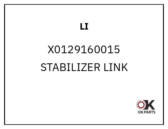 LI X0129160015 STABILIZER LINK