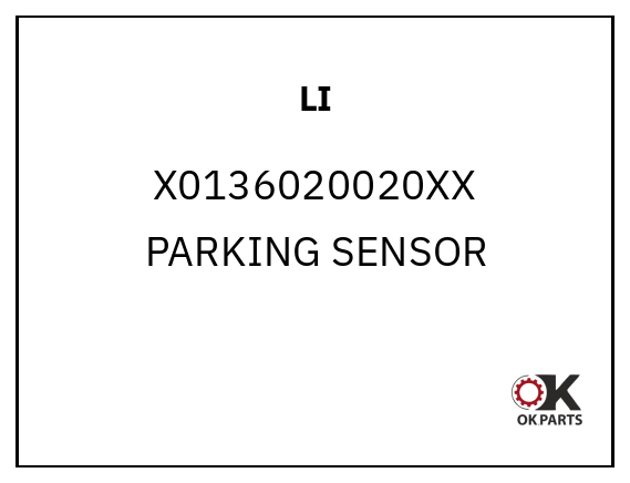 LI X0136020020XX PARKING SENSOR