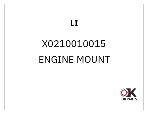 LI X0210010015 ENGINE MOUNT