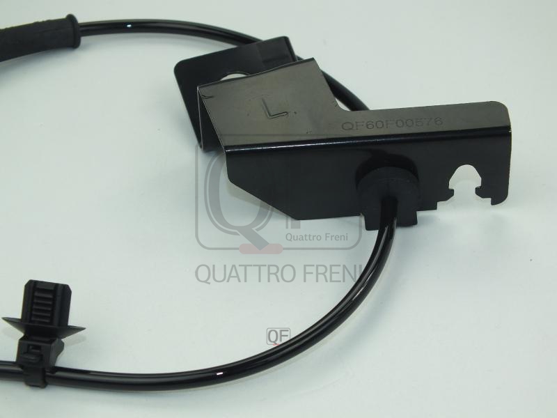 ABS wheel speed sensor with wiring harness ready for installation